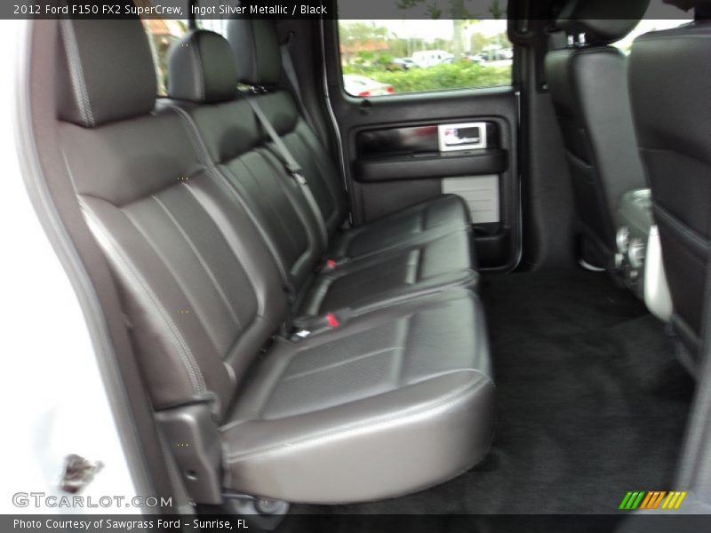 Ingot Silver Metallic / Black 2012 Ford F150 FX2 SuperCrew