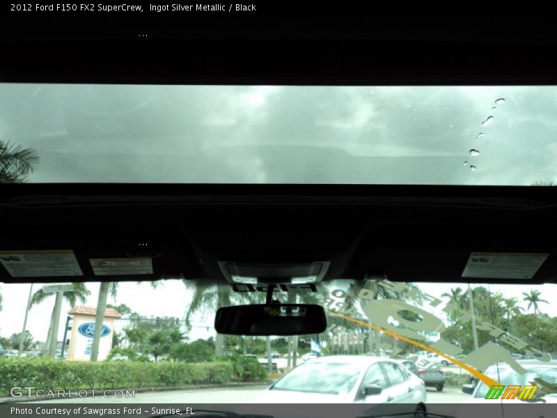 Ingot Silver Metallic / Black 2012 Ford F150 FX2 SuperCrew