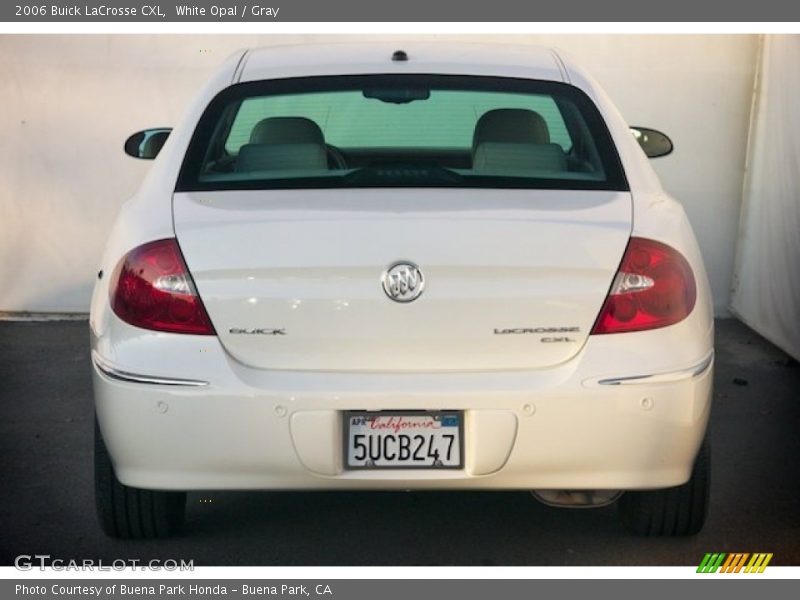 White Opal / Gray 2006 Buick LaCrosse CXL