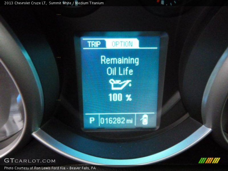 Summit White / Medium Titanium 2013 Chevrolet Cruze LT