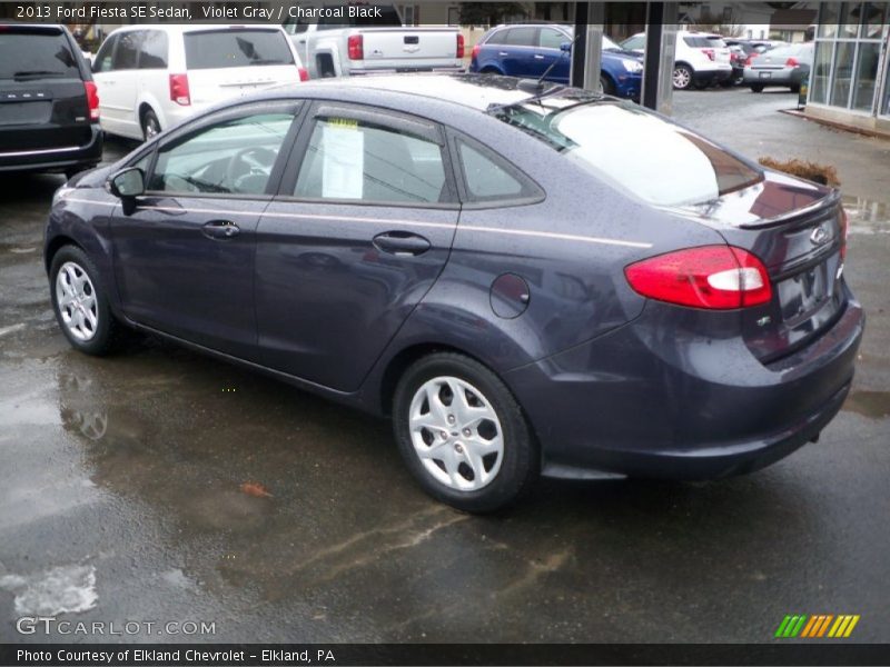Violet Gray / Charcoal Black 2013 Ford Fiesta SE Sedan