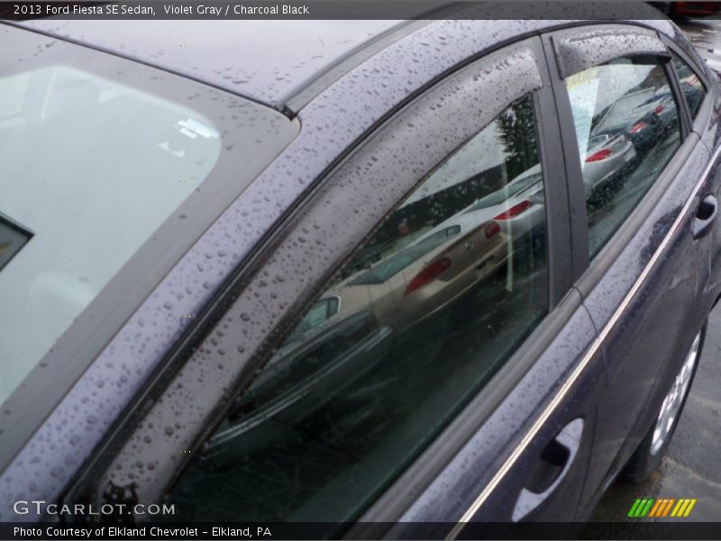 Violet Gray / Charcoal Black 2013 Ford Fiesta SE Sedan