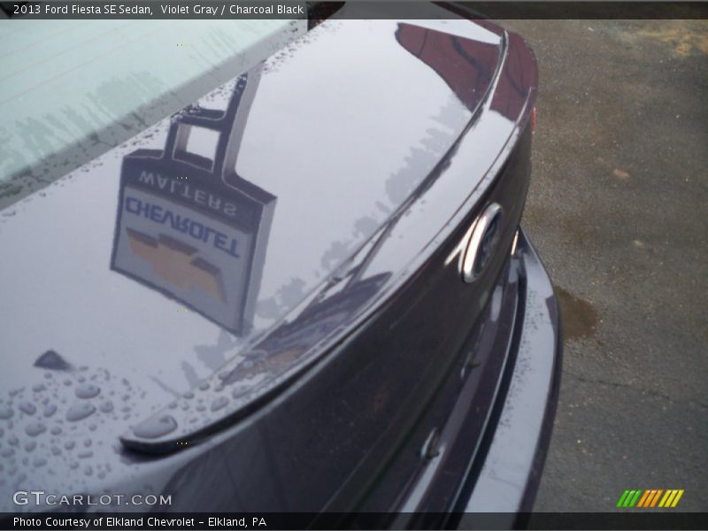 Violet Gray / Charcoal Black 2013 Ford Fiesta SE Sedan