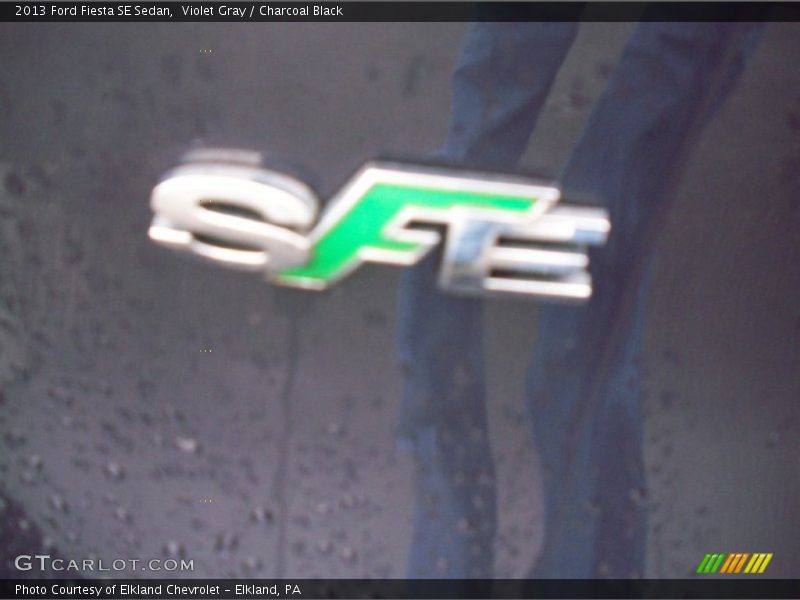 Violet Gray / Charcoal Black 2013 Ford Fiesta SE Sedan