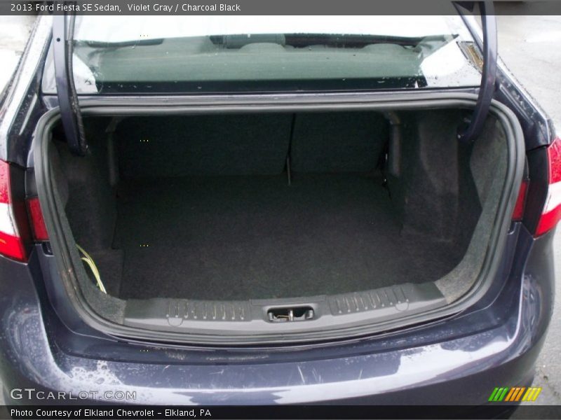  2013 Fiesta SE Sedan Trunk