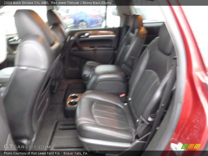 Red Jewel Tintcoat / Ebony Black/Ebony 2009 Buick Enclave CXL AWD