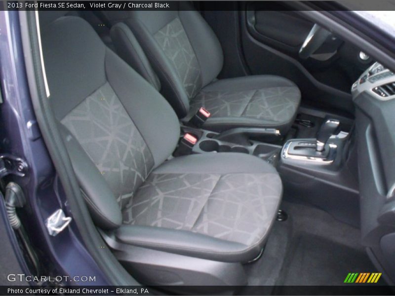 Front Seat of 2013 Fiesta SE Sedan