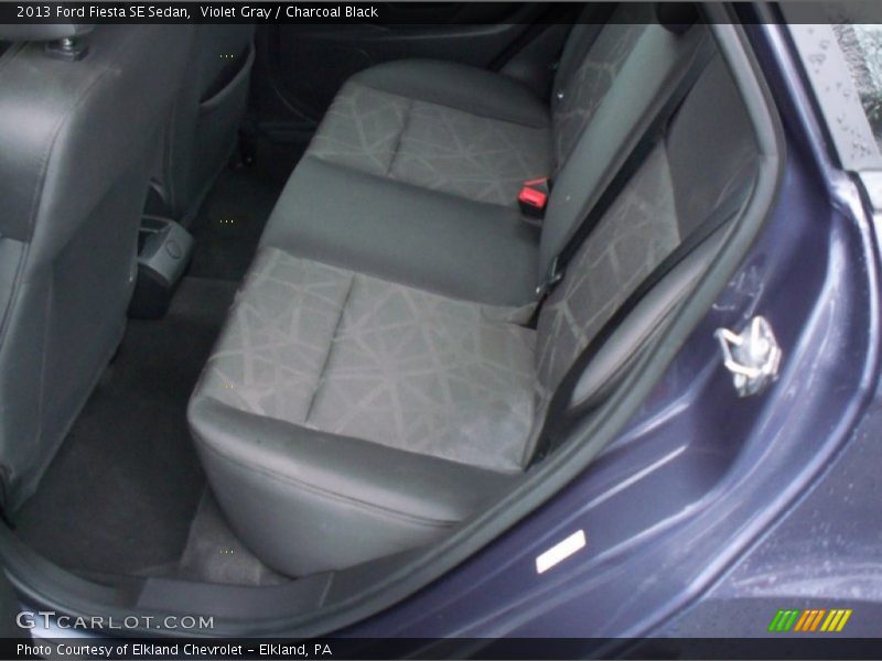 Violet Gray / Charcoal Black 2013 Ford Fiesta SE Sedan
