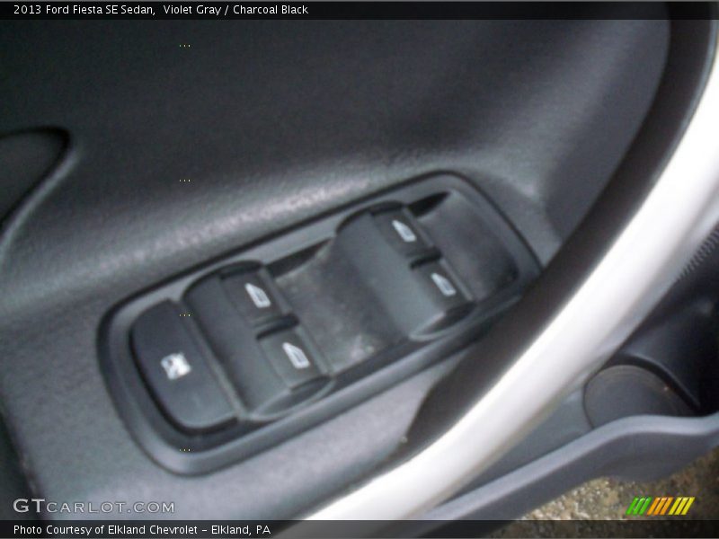 Violet Gray / Charcoal Black 2013 Ford Fiesta SE Sedan