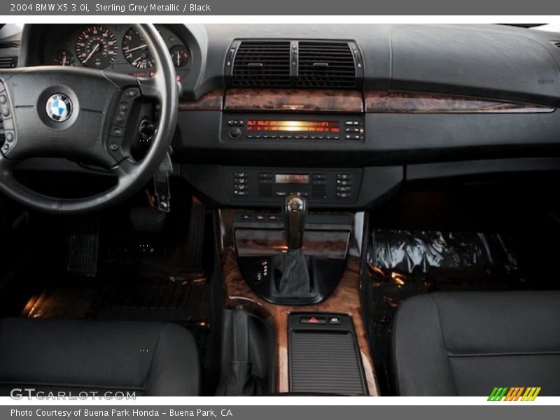 Sterling Grey Metallic / Black 2004 BMW X5 3.0i
