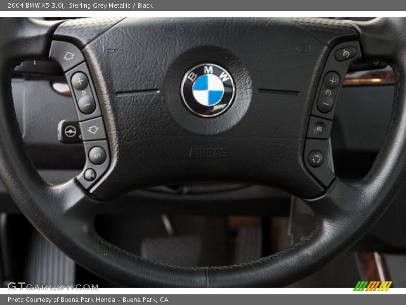 Sterling Grey Metallic / Black 2004 BMW X5 3.0i