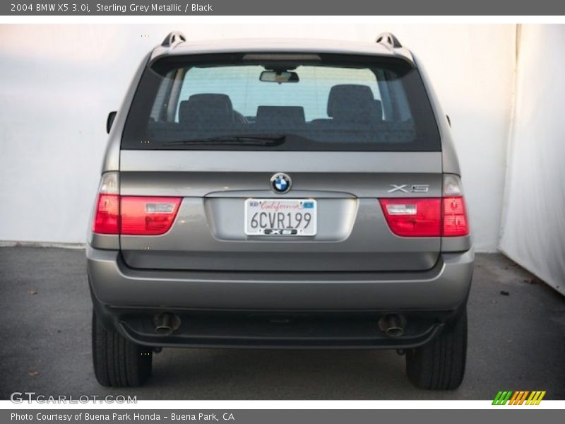 Sterling Grey Metallic / Black 2004 BMW X5 3.0i