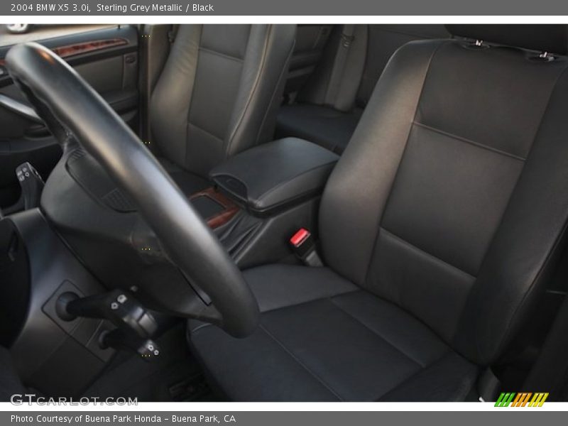 Sterling Grey Metallic / Black 2004 BMW X5 3.0i