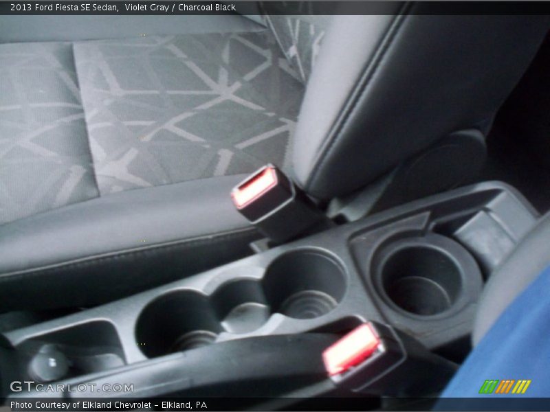Violet Gray / Charcoal Black 2013 Ford Fiesta SE Sedan