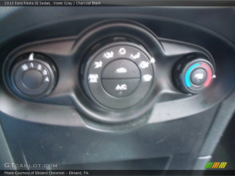 Violet Gray / Charcoal Black 2013 Ford Fiesta SE Sedan