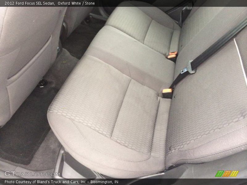 Oxford White / Stone 2012 Ford Focus SEL Sedan