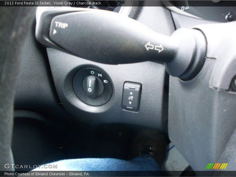 Violet Gray / Charcoal Black 2013 Ford Fiesta SE Sedan