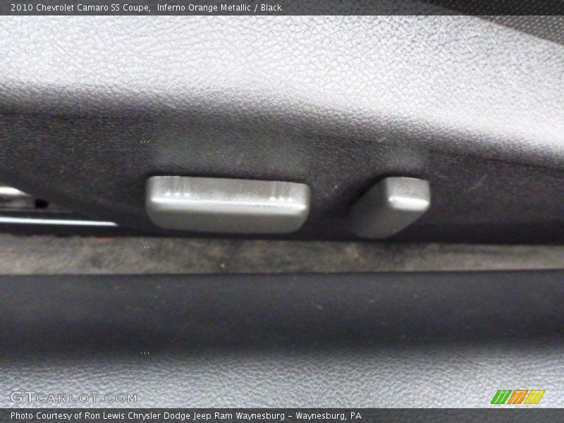 Inferno Orange Metallic / Black 2010 Chevrolet Camaro SS Coupe