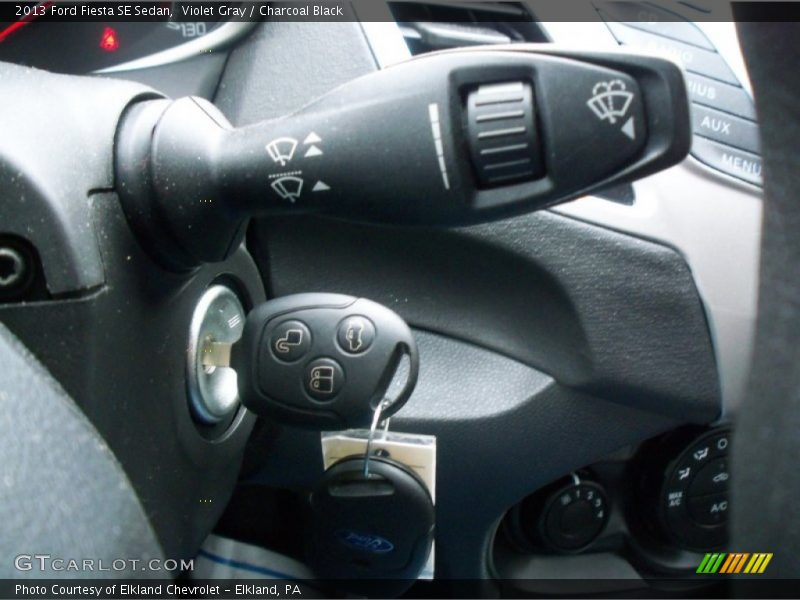 Controls of 2013 Fiesta SE Sedan