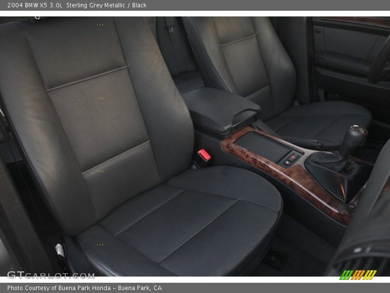 Sterling Grey Metallic / Black 2004 BMW X5 3.0i