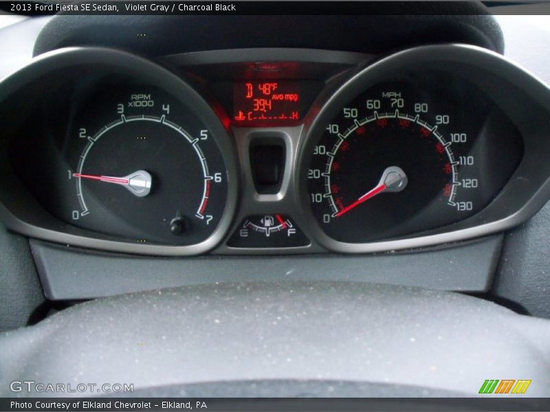  2013 Fiesta SE Sedan SE Sedan Gauges