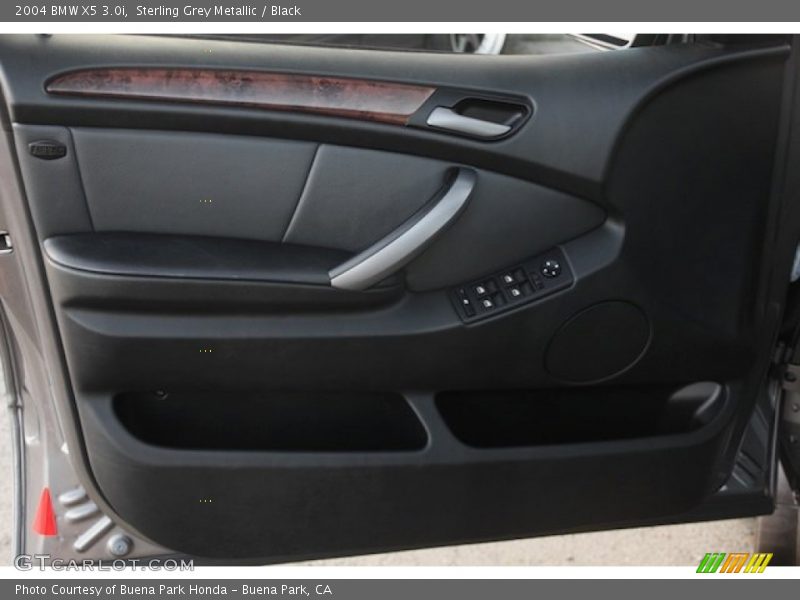 Sterling Grey Metallic / Black 2004 BMW X5 3.0i