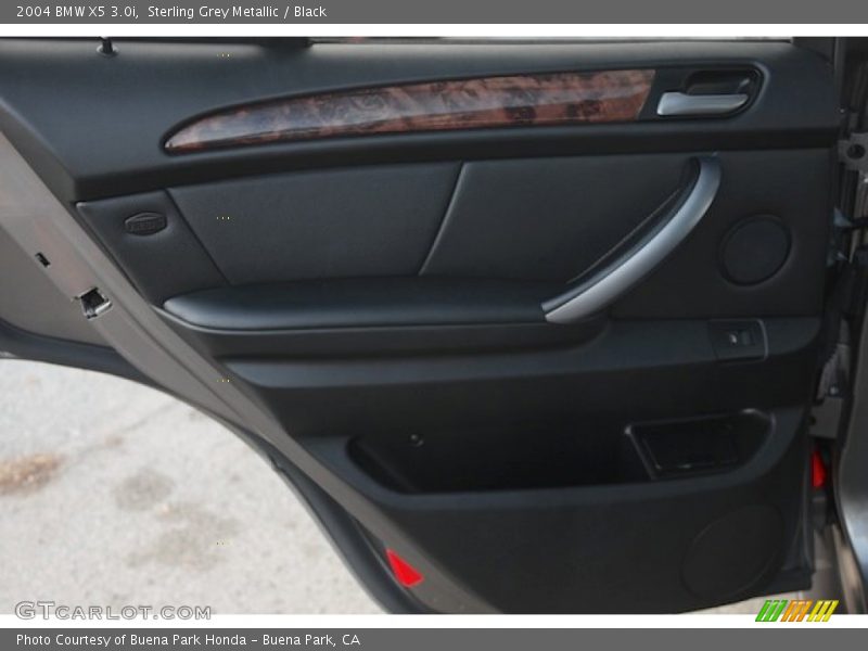 Sterling Grey Metallic / Black 2004 BMW X5 3.0i