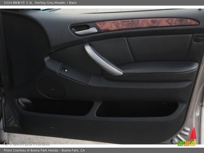 Sterling Grey Metallic / Black 2004 BMW X5 3.0i