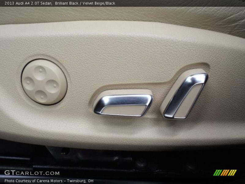 Brilliant Black / Velvet Beige/Black 2013 Audi A4 2.0T Sedan