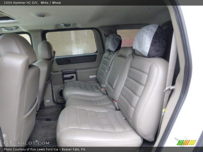 White / Wheat 2004 Hummer H2 SUV
