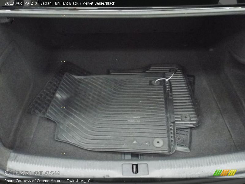 Brilliant Black / Velvet Beige/Black 2013 Audi A4 2.0T Sedan
