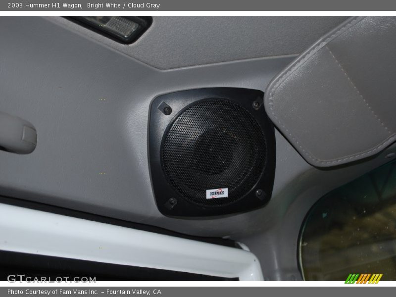 Audio System of 2003 H1 Wagon
