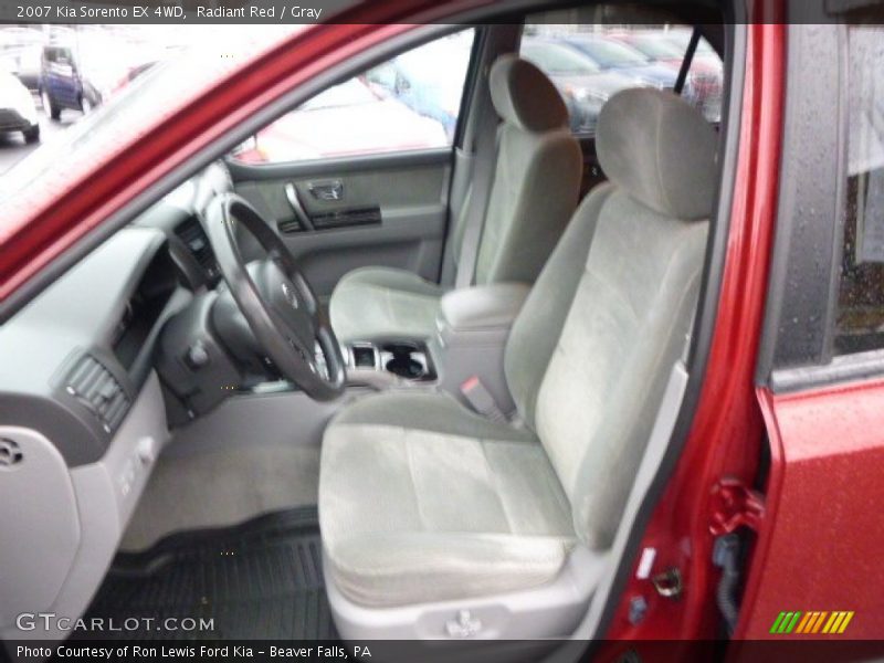 Radiant Red / Gray 2007 Kia Sorento EX 4WD