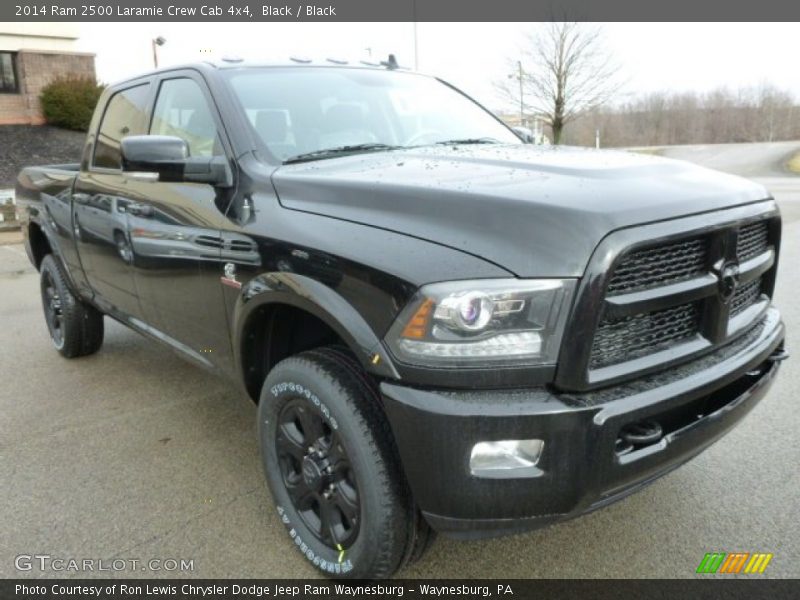 Black / Black 2014 Ram 2500 Laramie Crew Cab 4x4