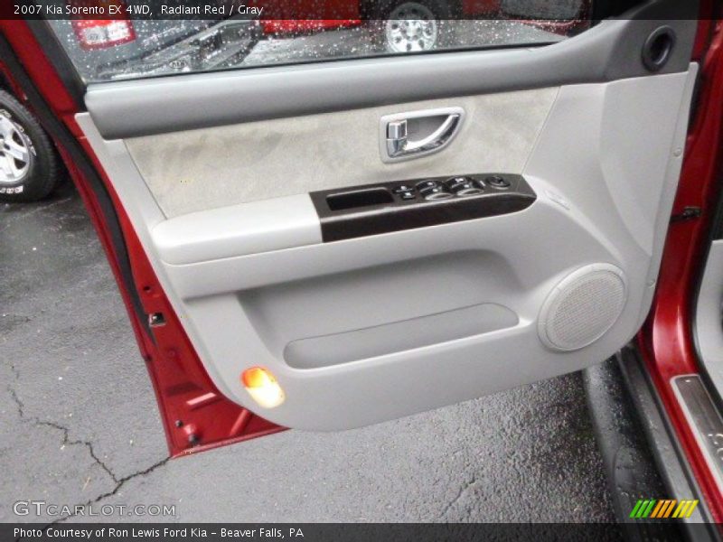 Radiant Red / Gray 2007 Kia Sorento EX 4WD