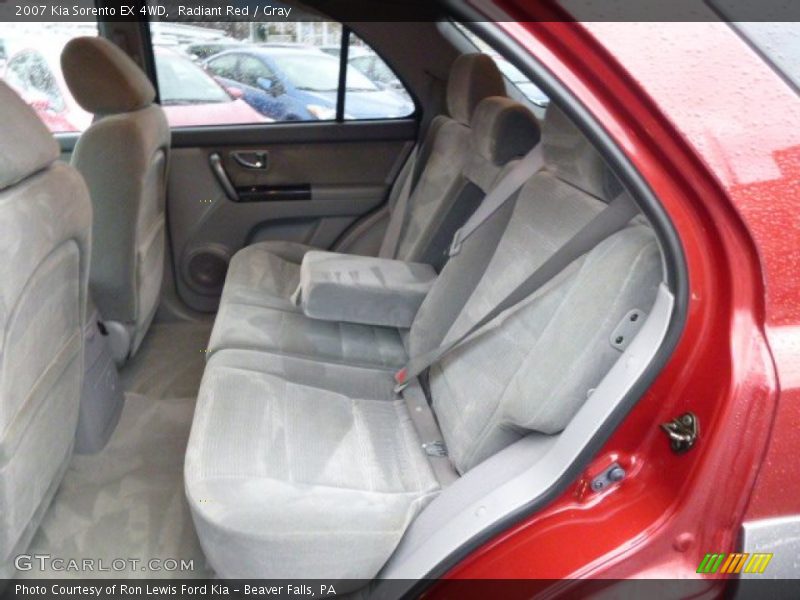 Rear Seat of 2007 Sorento EX 4WD