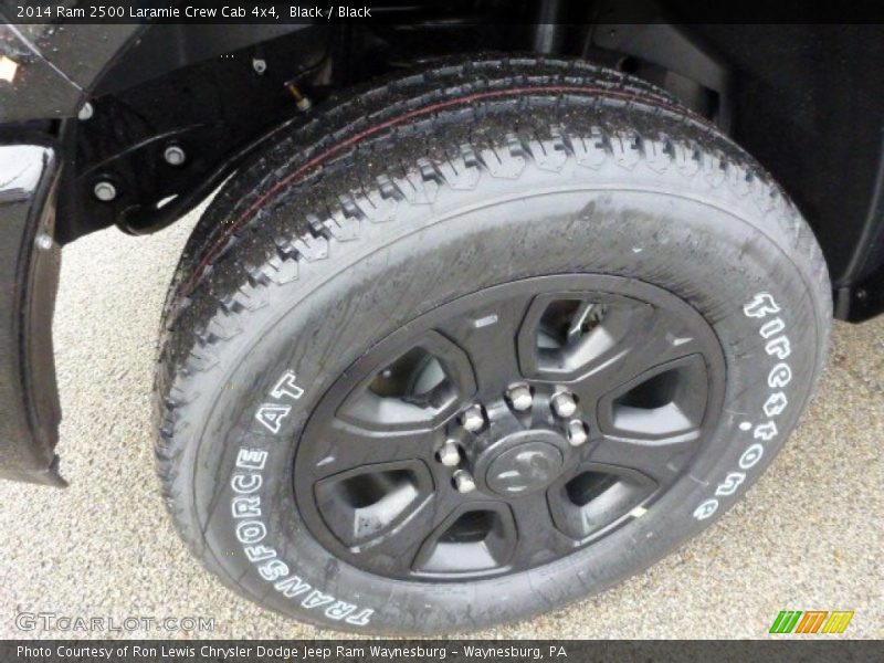 Black / Black 2014 Ram 2500 Laramie Crew Cab 4x4