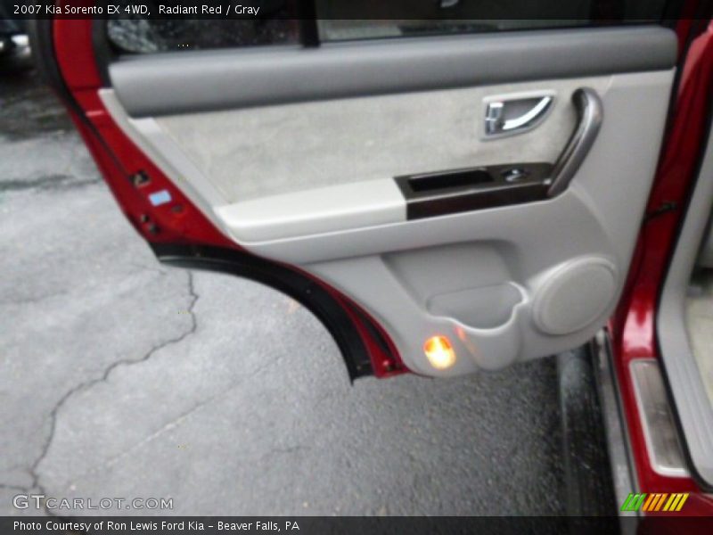 Radiant Red / Gray 2007 Kia Sorento EX 4WD