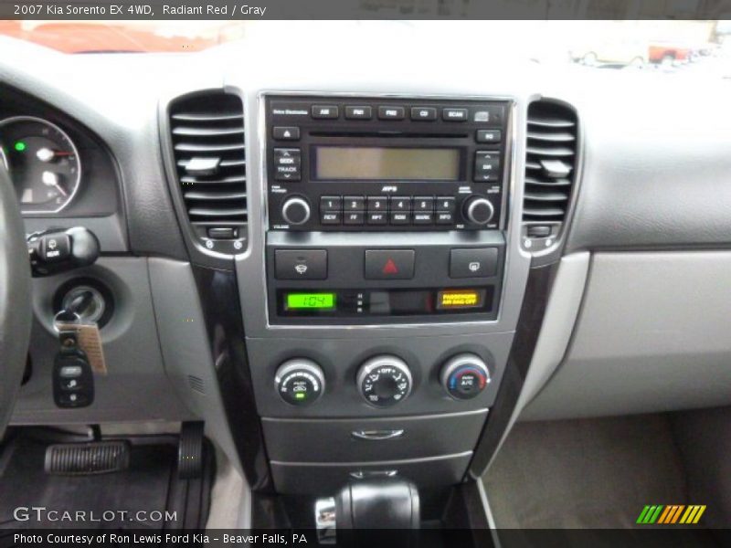 Radiant Red / Gray 2007 Kia Sorento EX 4WD