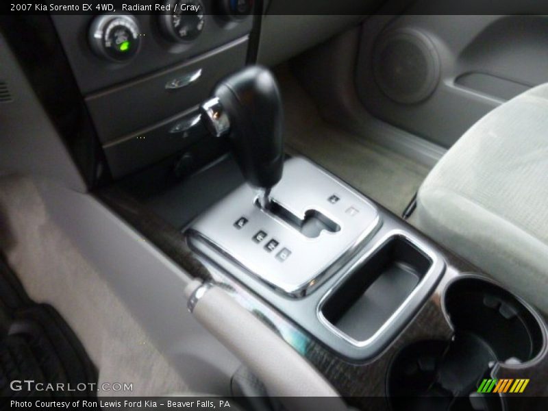 Radiant Red / Gray 2007 Kia Sorento EX 4WD