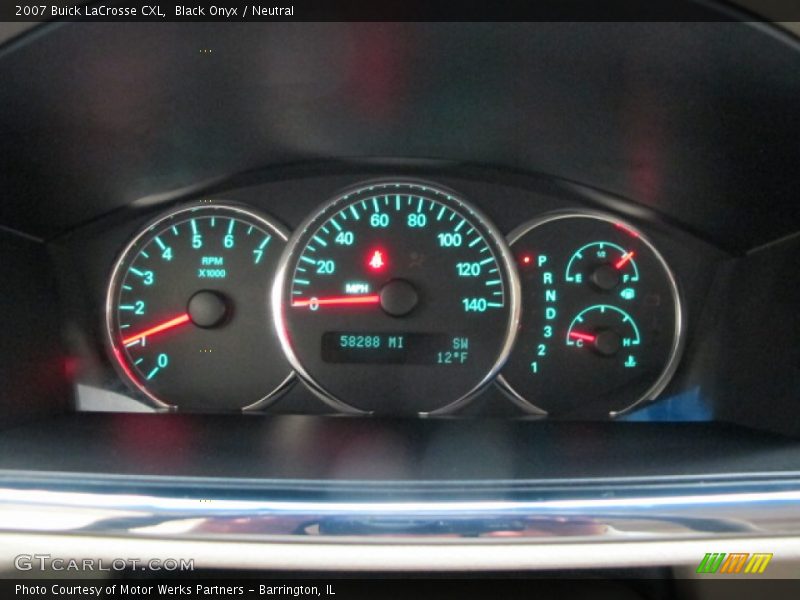 Black Onyx / Neutral 2007 Buick LaCrosse CXL