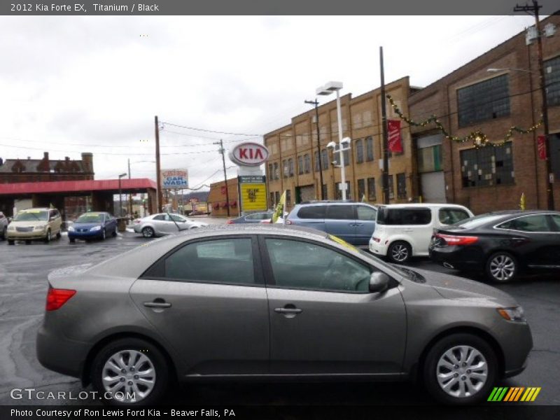 Titanium / Black 2012 Kia Forte EX