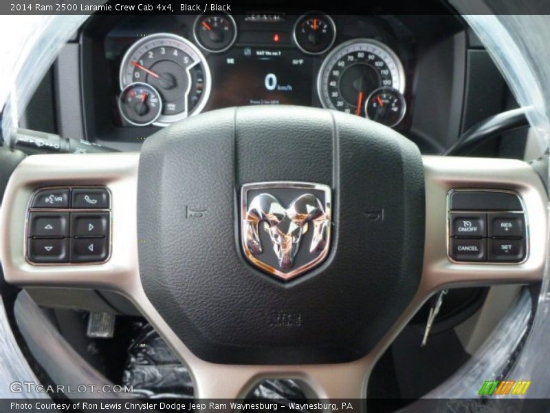 Black / Black 2014 Ram 2500 Laramie Crew Cab 4x4