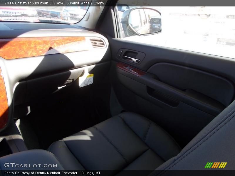 Summit White / Ebony 2014 Chevrolet Suburban LTZ 4x4