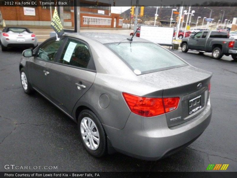 Titanium / Black 2012 Kia Forte EX