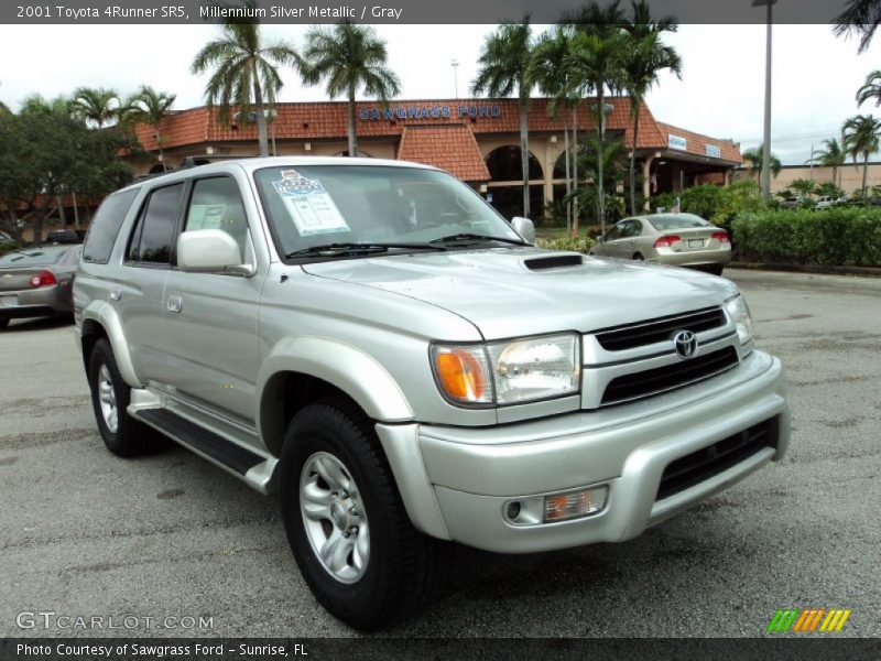 Millennium Silver Metallic / Gray 2001 Toyota 4Runner SR5