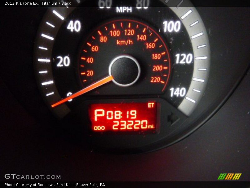 Titanium / Black 2012 Kia Forte EX