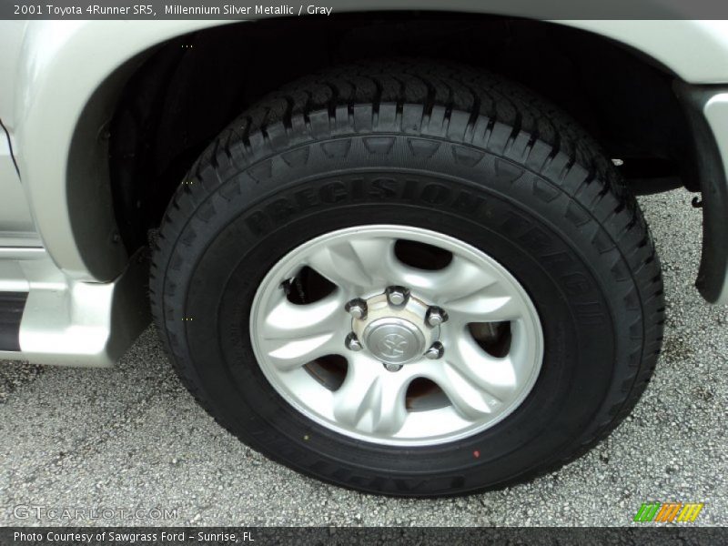 Millennium Silver Metallic / Gray 2001 Toyota 4Runner SR5