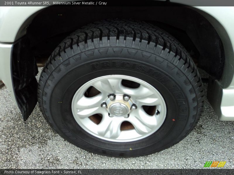 Millennium Silver Metallic / Gray 2001 Toyota 4Runner SR5
