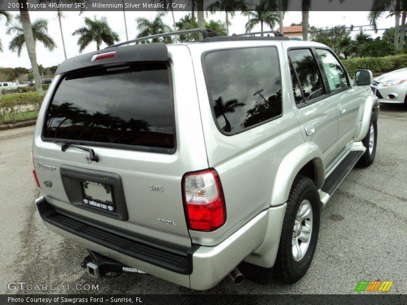 Millennium Silver Metallic / Gray 2001 Toyota 4Runner SR5